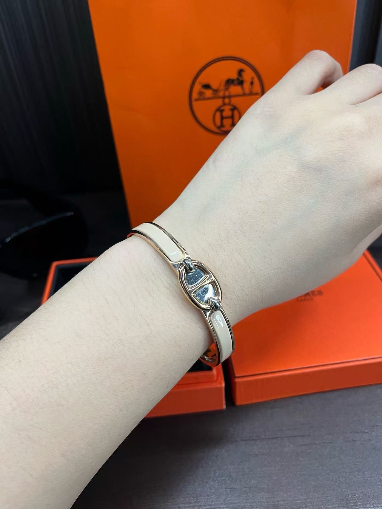 HERME5 ピッグノーズブレスレット【50％割引+送料無料】