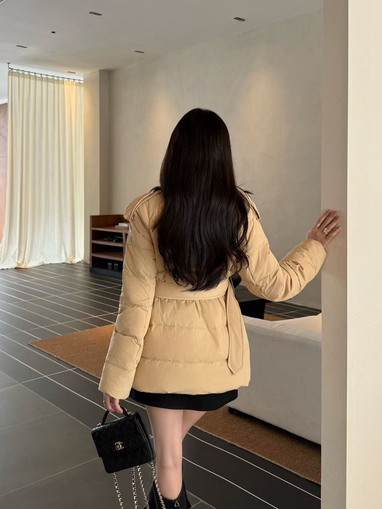 BUR8ERRY ダブルブレスト ダウンジャケット【50％割引+送料無料】