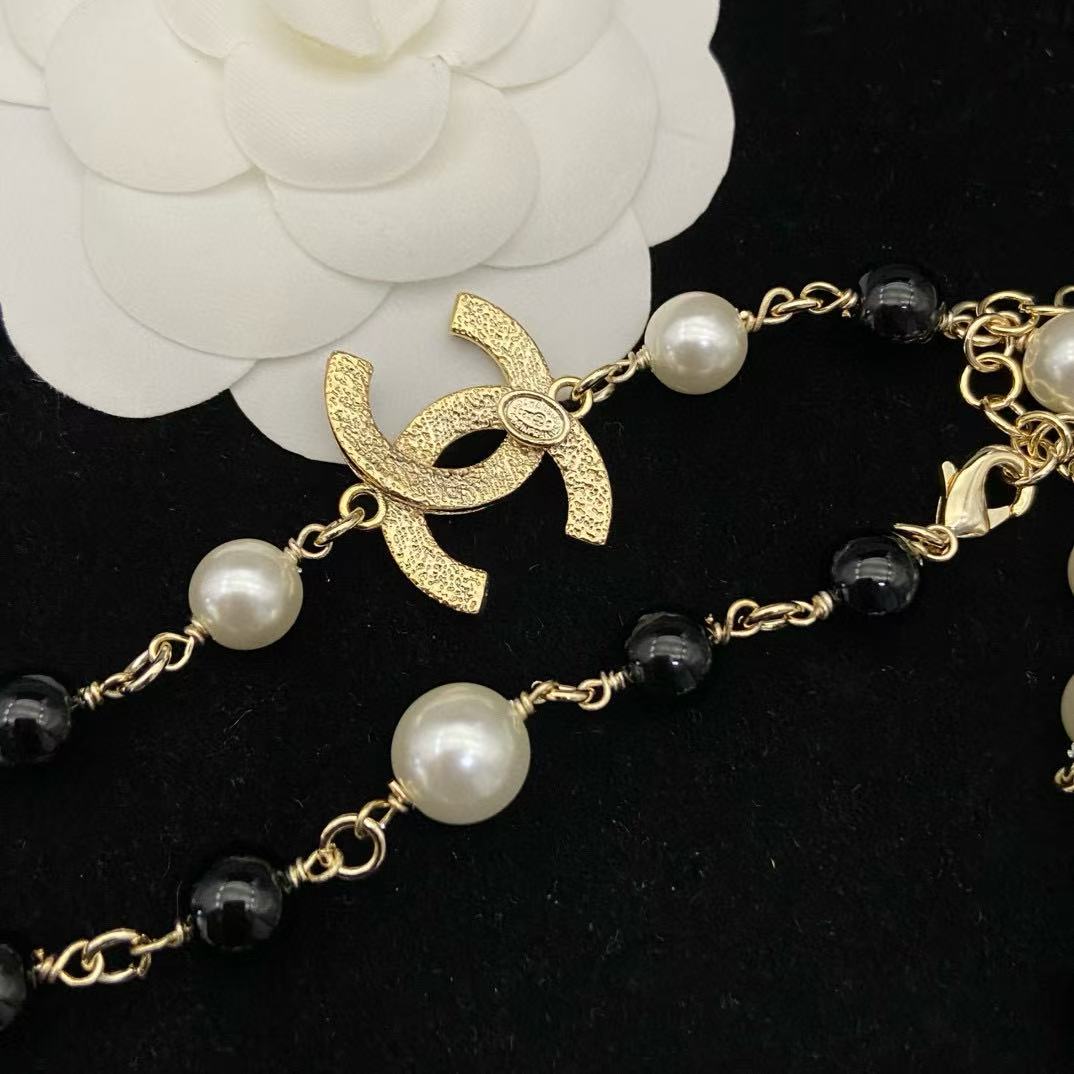 CHANE1 パールセーターネックレス【50％割引+送料無料】