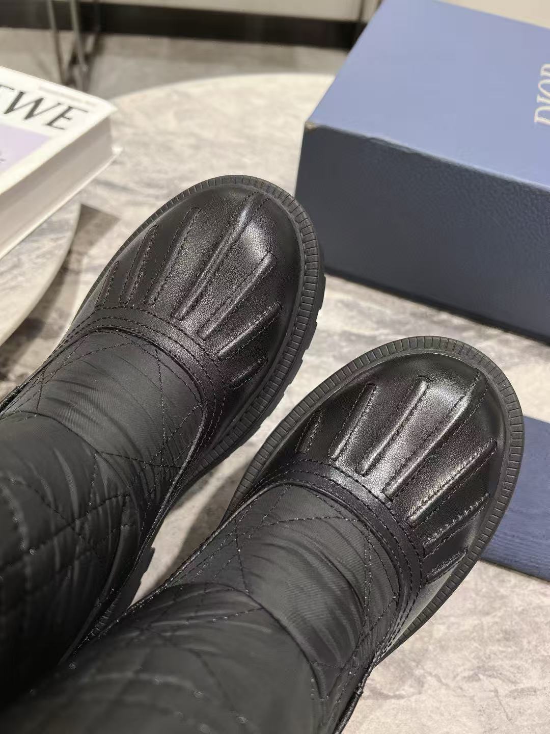 DIOR 高品質ウール スノーブーツ【50％割引+送料無料】