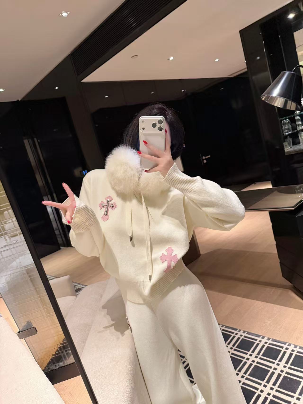 Chr0me Heartsクロスニットセット【50％割引+送料無料】