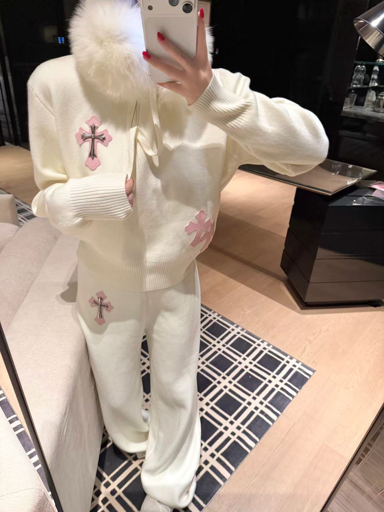 Chr0me Heartsクロスニットセット【50％割引+送料無料】