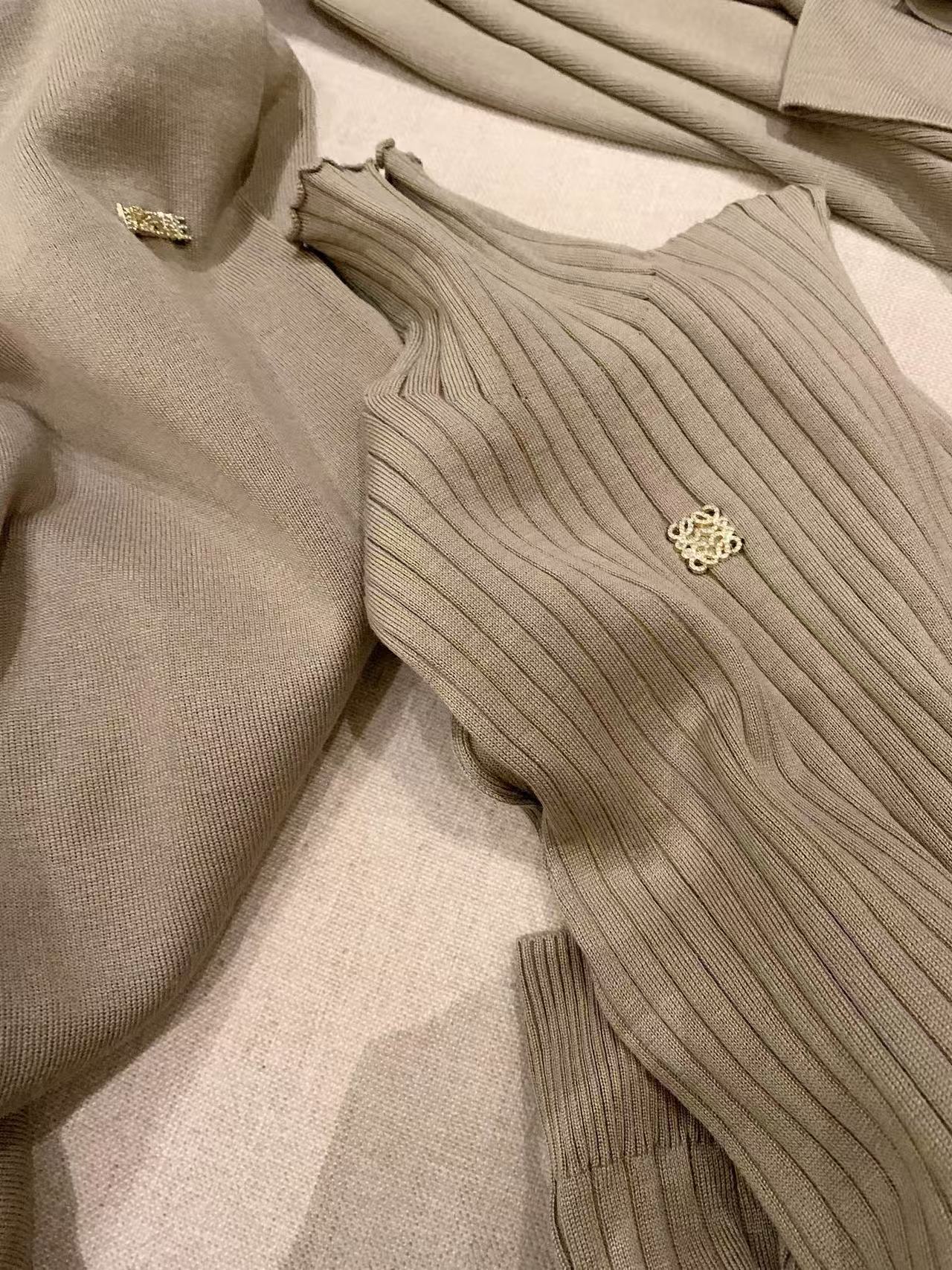 L0WEW ニットベスト + パンツ + ジャケット 3点セット【50％割引+送料無料】