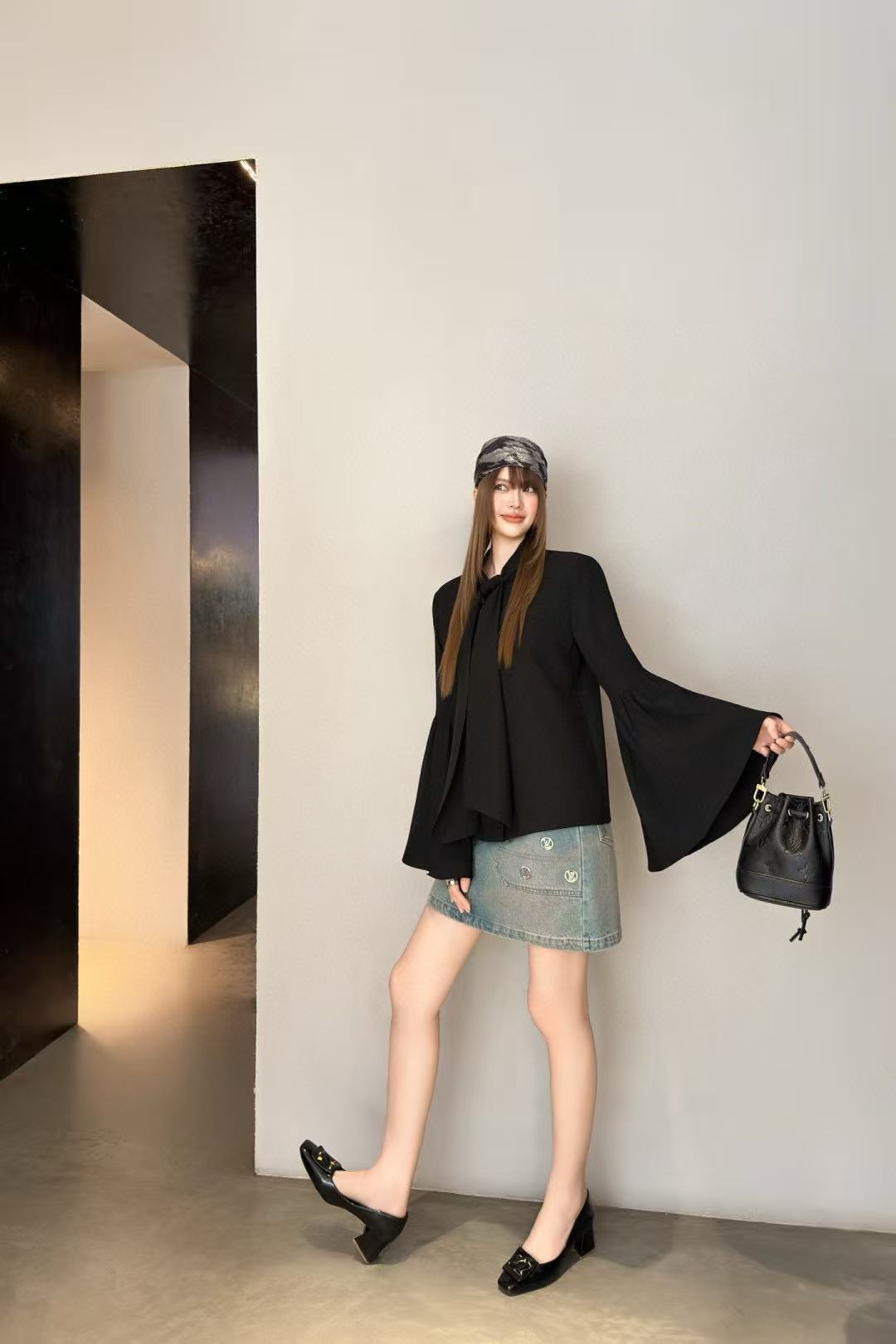 LVベルスリーブシャツ【50％割引+送料無料】