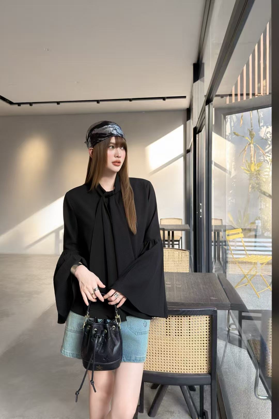 LVベルスリーブシャツ【50％割引+送料無料】