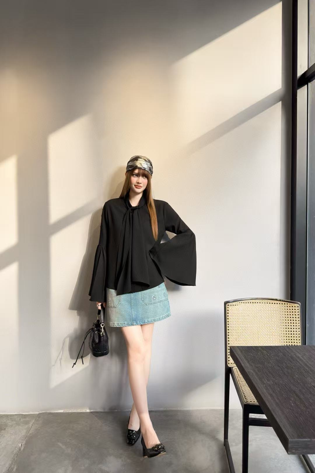 LVベルスリーブシャツ【50％割引+送料無料】