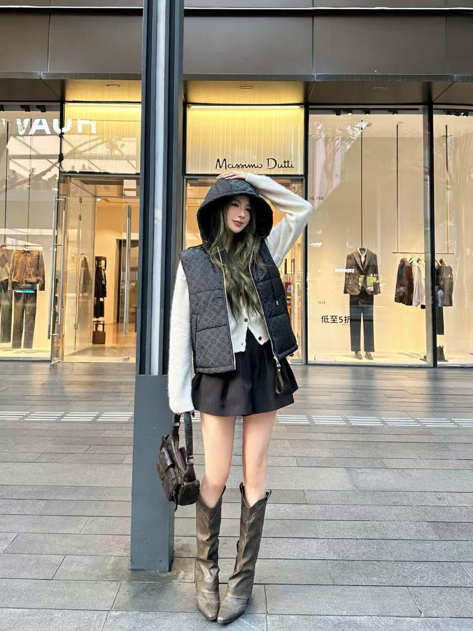 LVジャカードフードベスト【50％割引+送料無料】