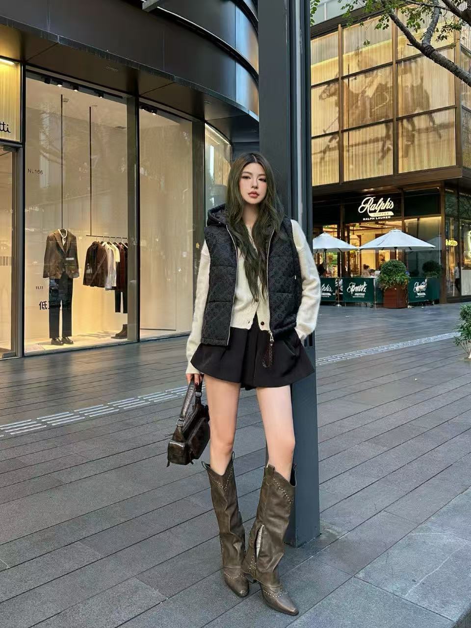 LVジャカードフードベスト【50％割引+送料無料】