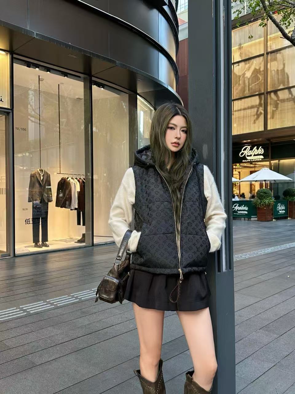 LVジャカードフードベスト【50％割引+送料無料】