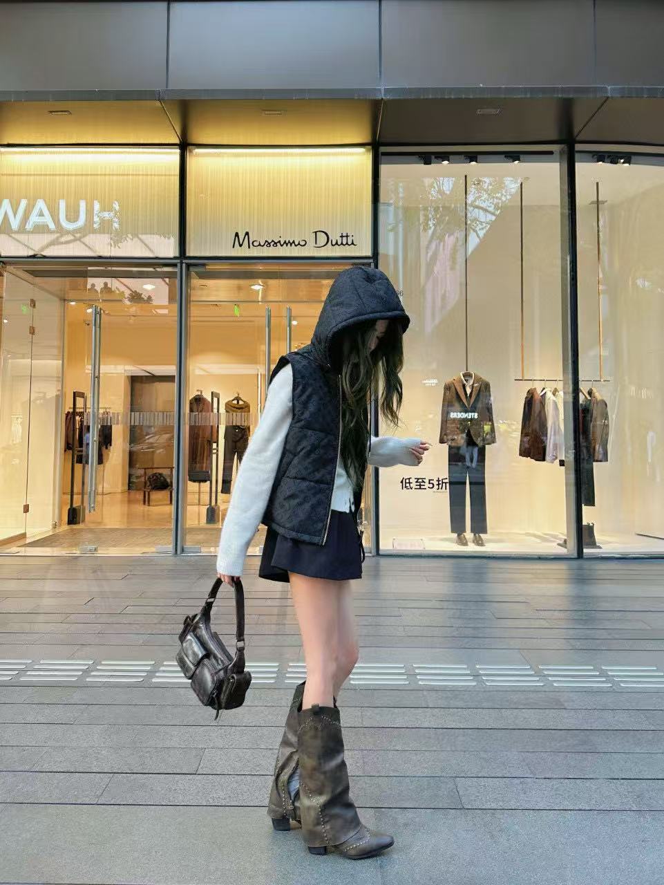 LVジャカードフードベスト【50％割引+送料無料】