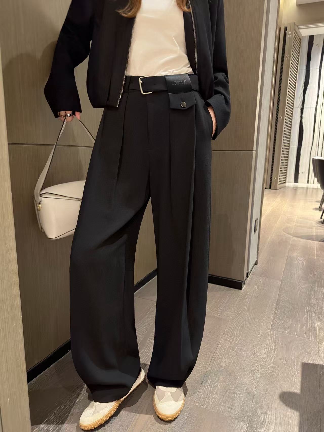 L0WEW襟付きジャケット+パンツ ツーピースセット【50％割引+送料無料】