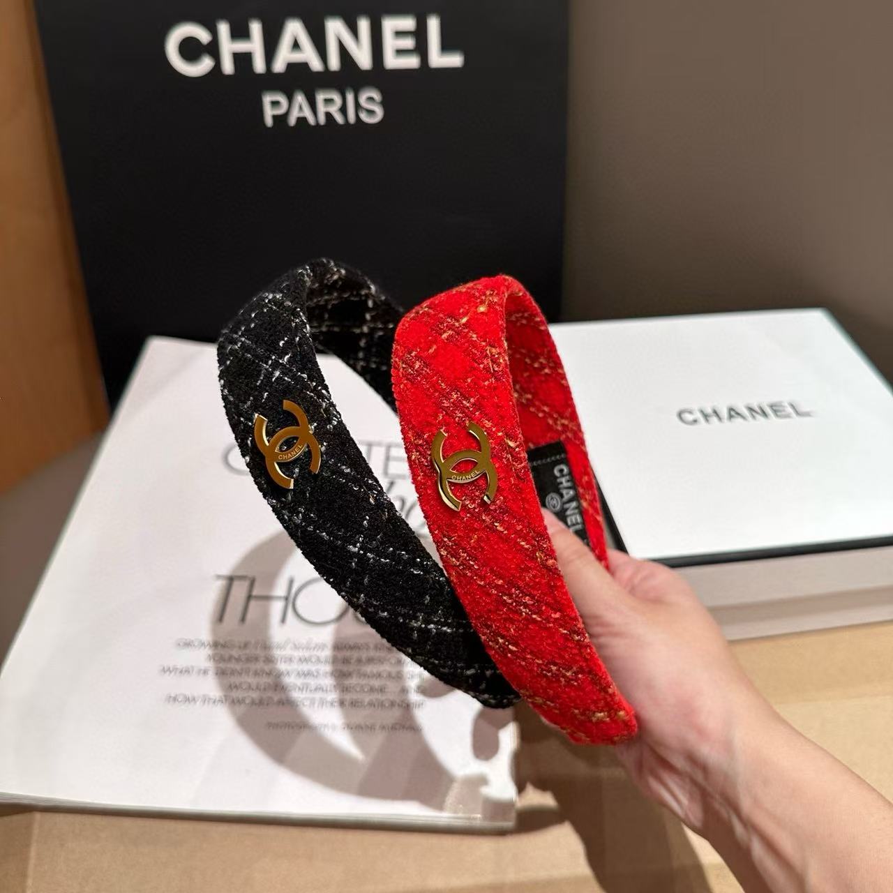 CHANE1 ダブルCヘッドバンド【50％割引+送料無料】