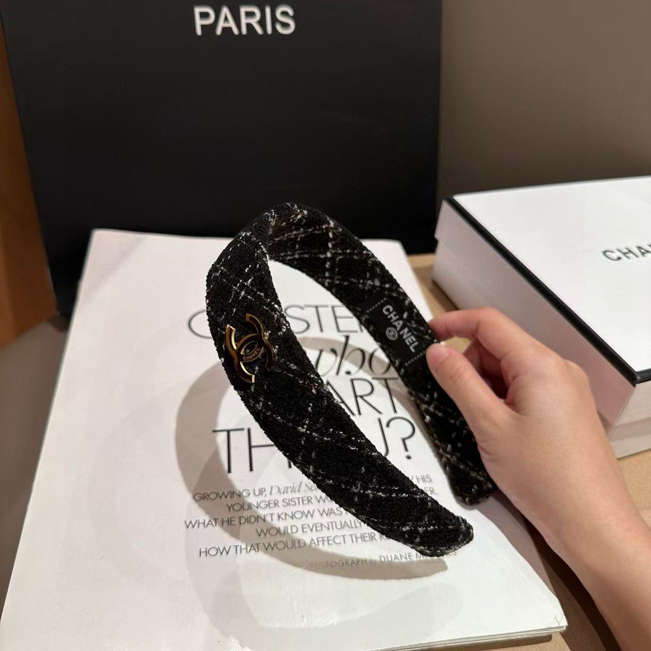 CHANE1 ダブルCヘッドバンド【50％割引+送料無料】