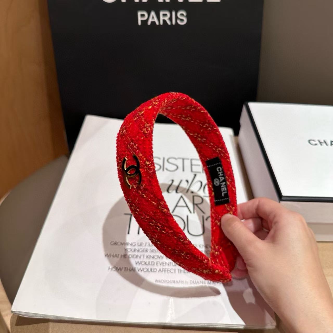 CHANE1 ダブルCヘッドバンド【50％割引+送料無料】