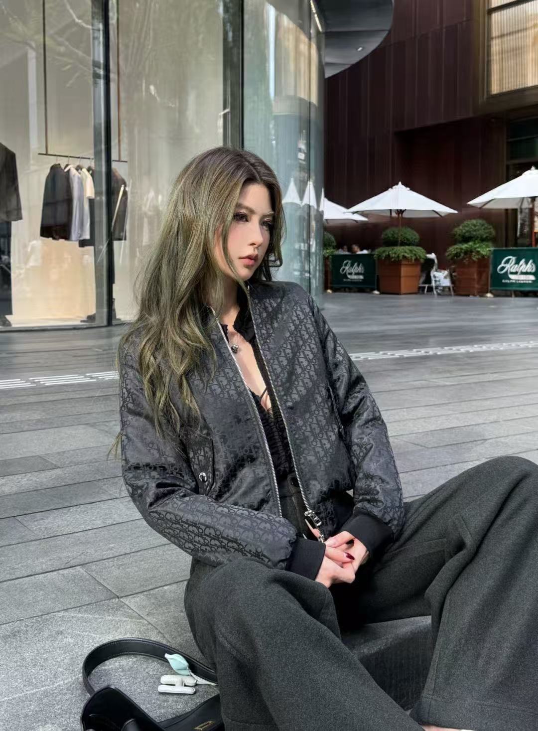 DIOR ジャカード キルティング ベースボールキャップ【50％割引+送料無料】