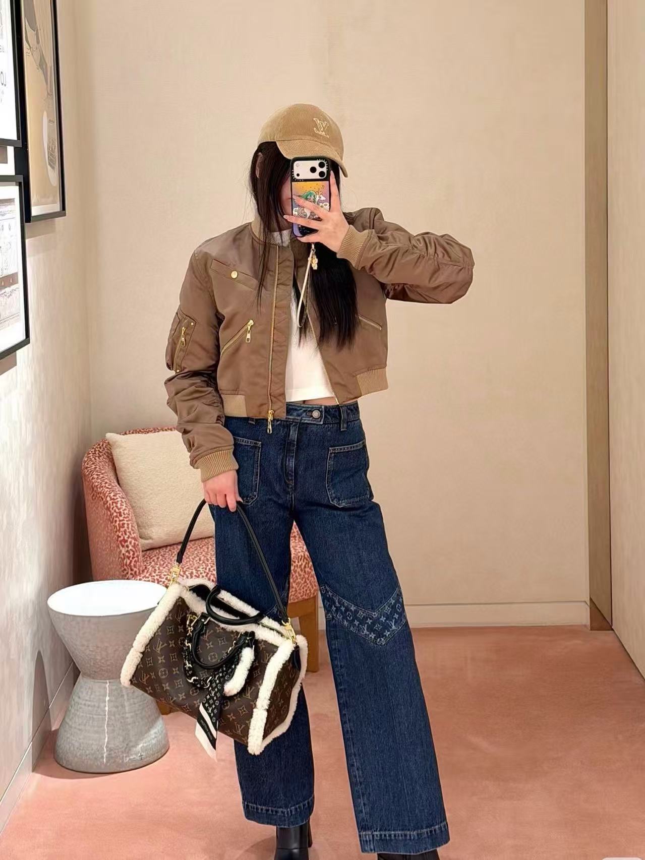 LV2ポケット ストレートレッグ ジーンズ【50％割引+送料無料】