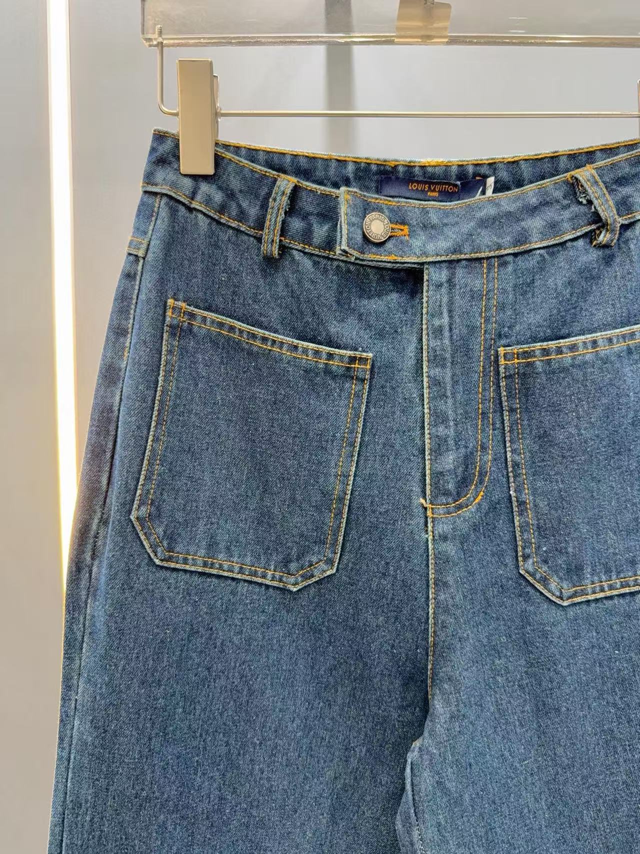 LV2ポケット ストレートレッグ ジーンズ【50％割引+送料無料】