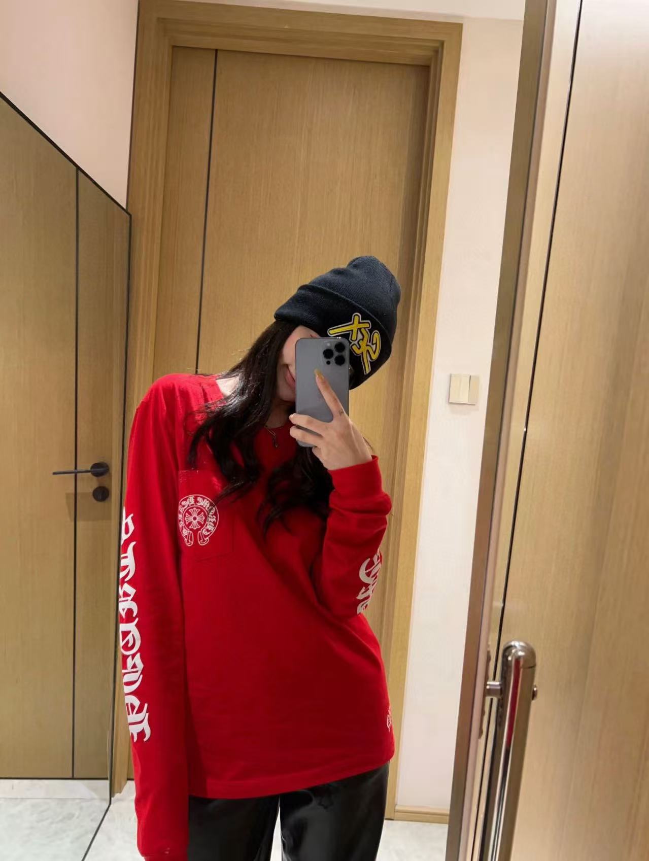 Chr0me Hearts サンスクリット ロングスリーブ Tシャツ【50％割引+送料無料】