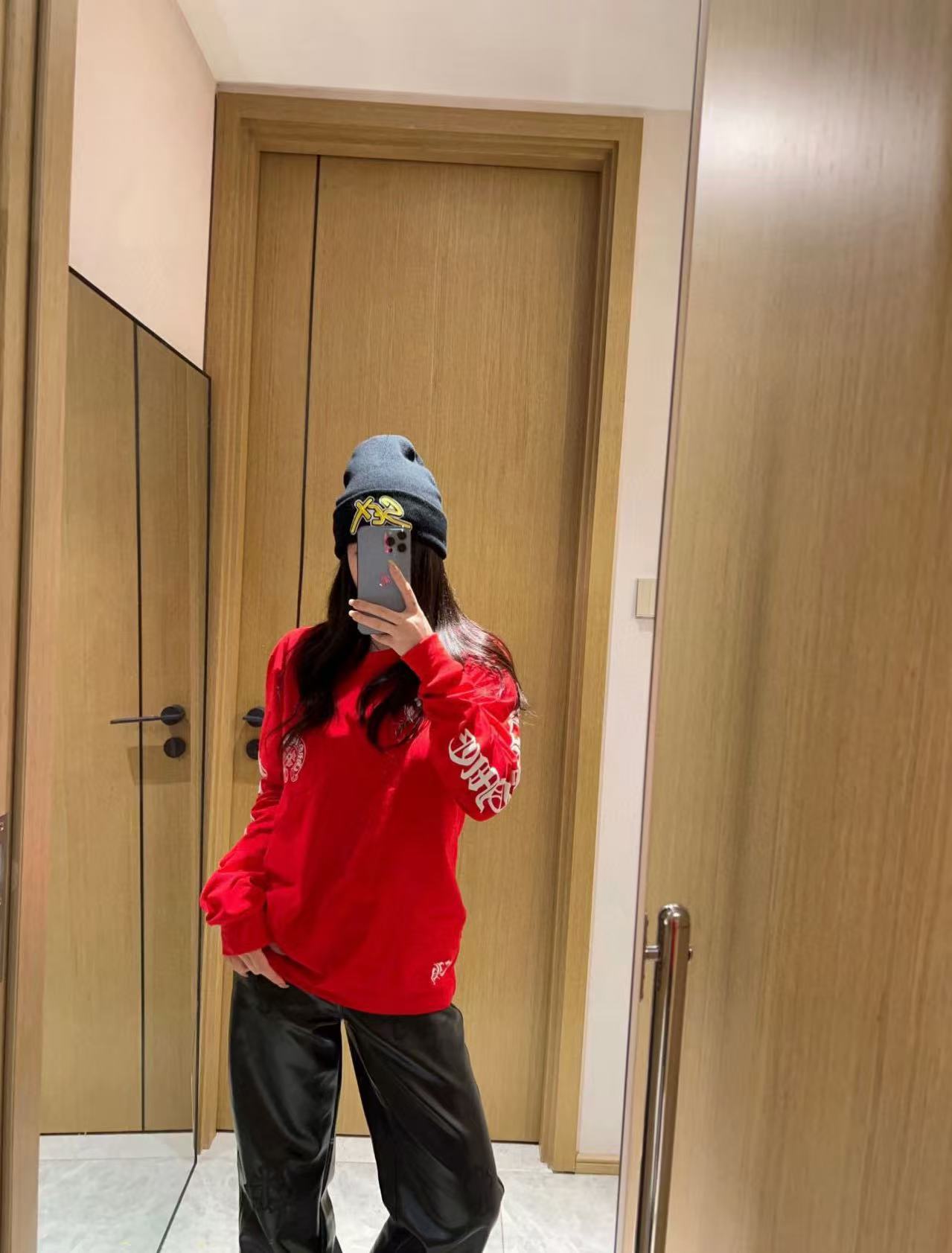 Chr0me Hearts サンスクリット ロングスリーブ Tシャツ【50％割引+送料無料】