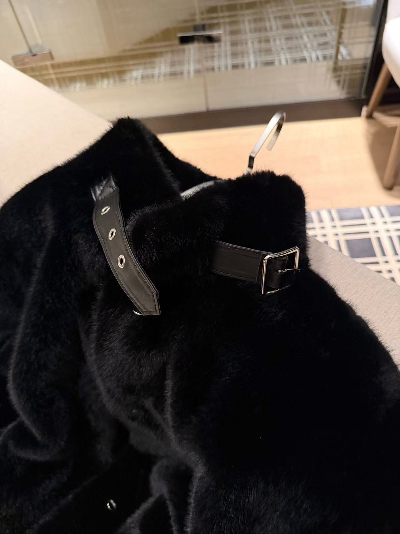 CHANE1 ダブルC ファージャケット【50％割引+送料無料】