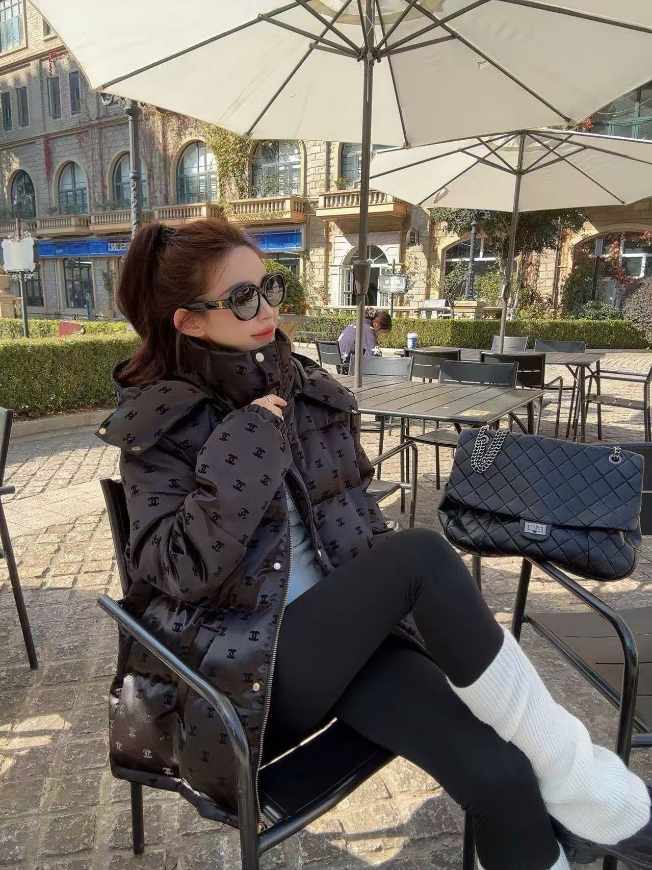 CHANE1ダブルCダウンジャケット【50％割引+送料無料】