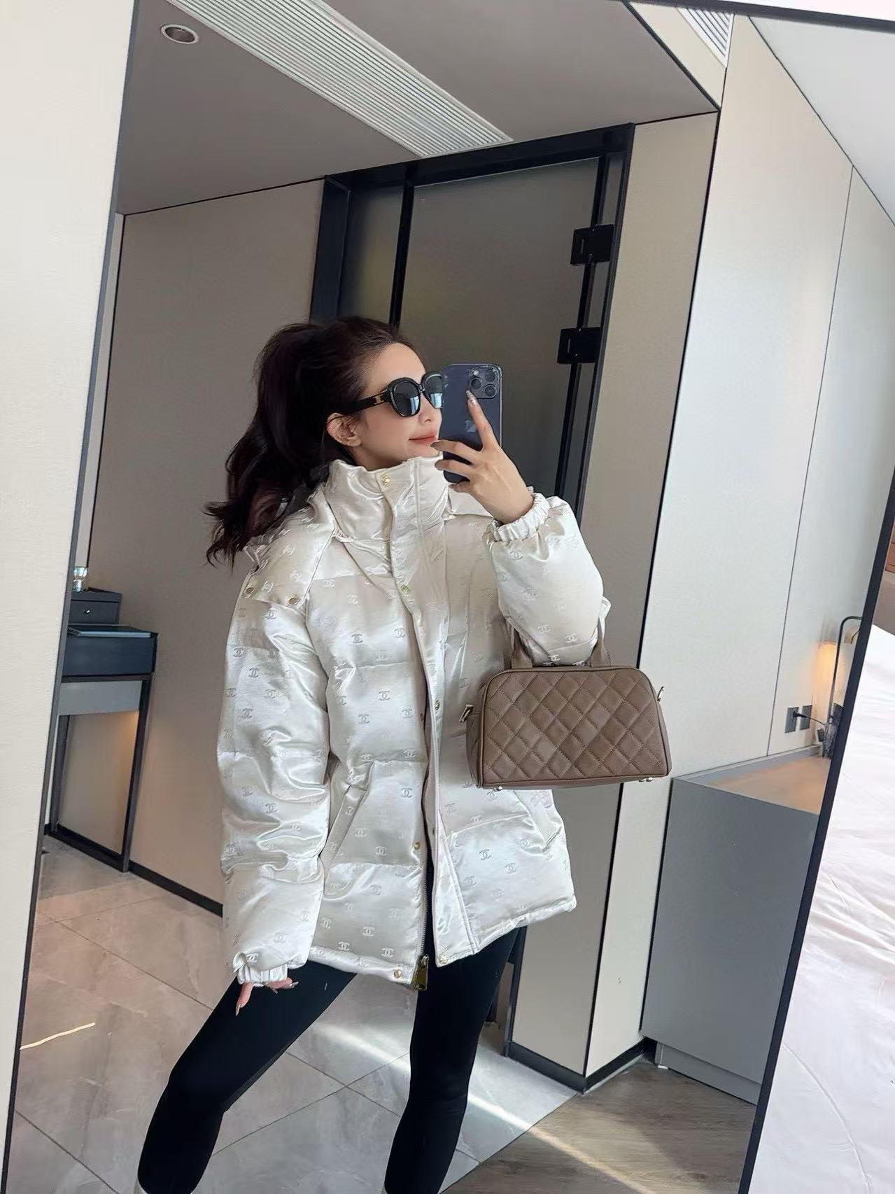 CHANE1ダブルCダウンジャケット【50％割引+送料無料】