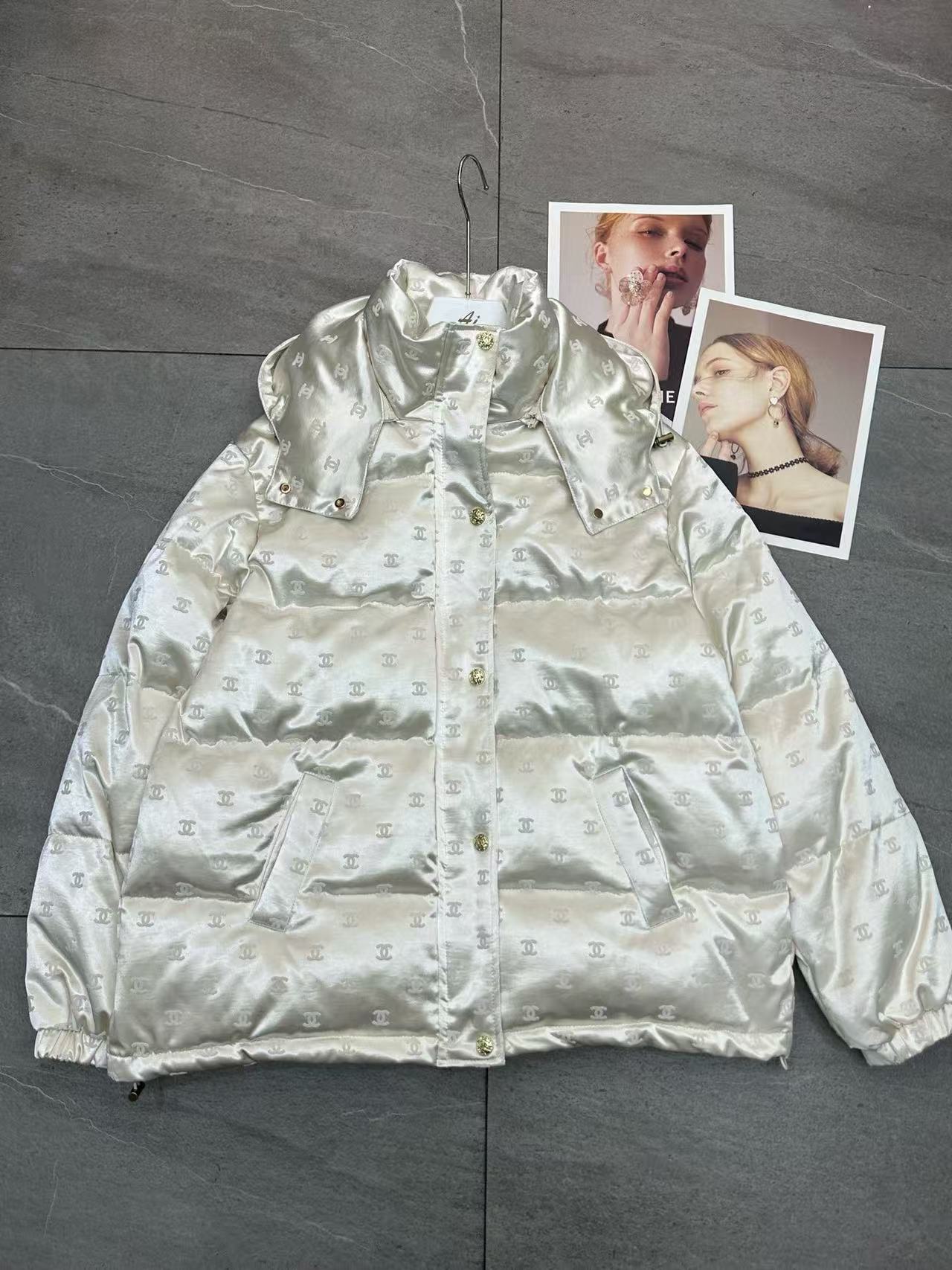 CHANE1ダブルCダウンジャケット【50％割引+送料無料】