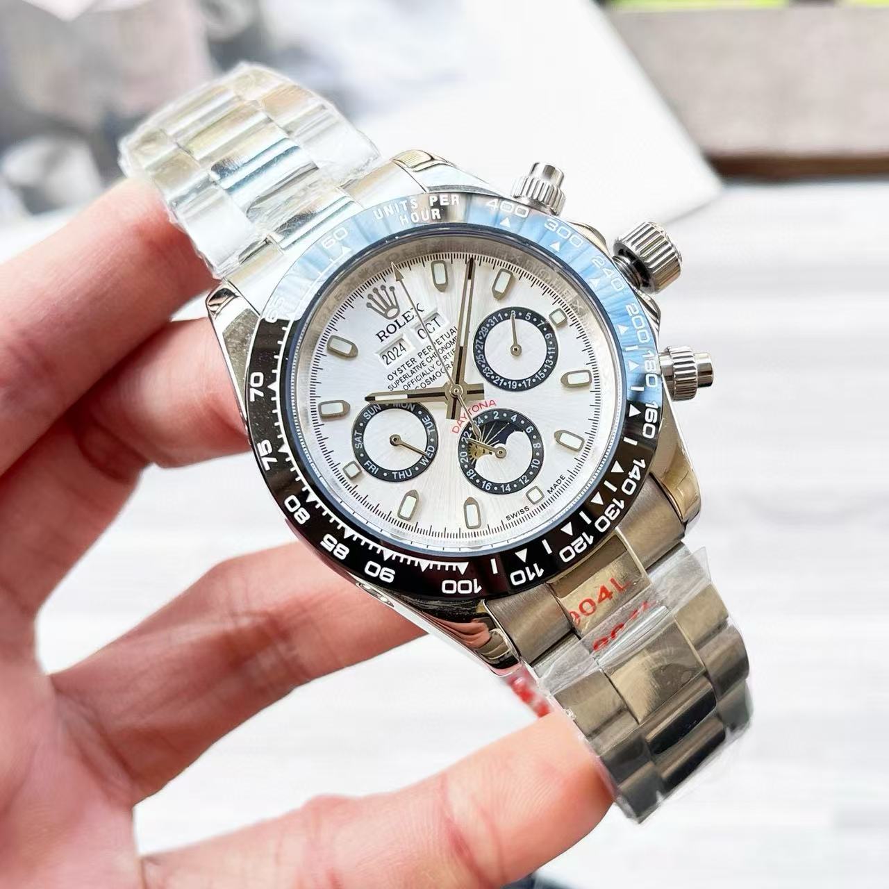 R0LEX コスモクロン デイトナ スチールブレスレットウォッチ【50％割引+送料無料】