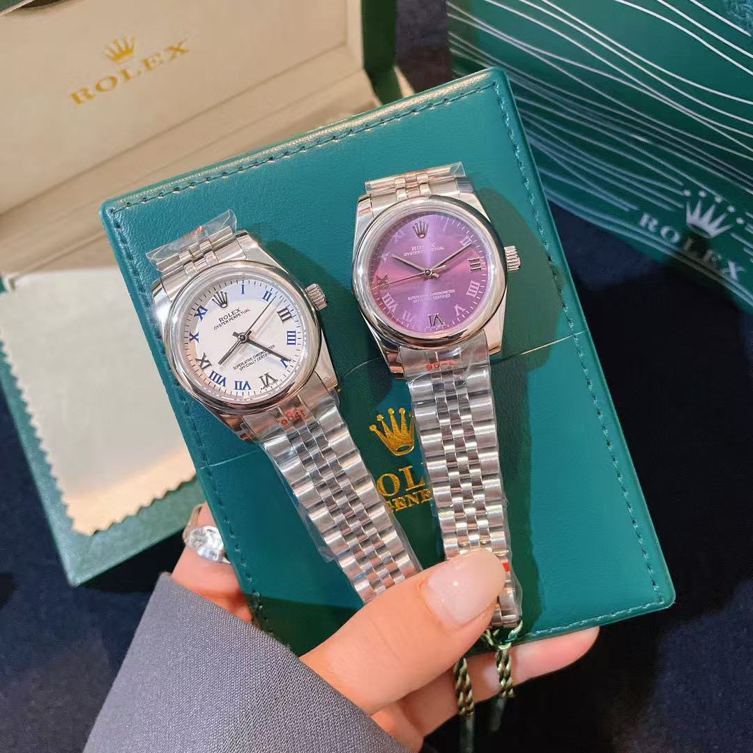R0LEX 機械式レディースウォッチ【50％割引+送料無料】