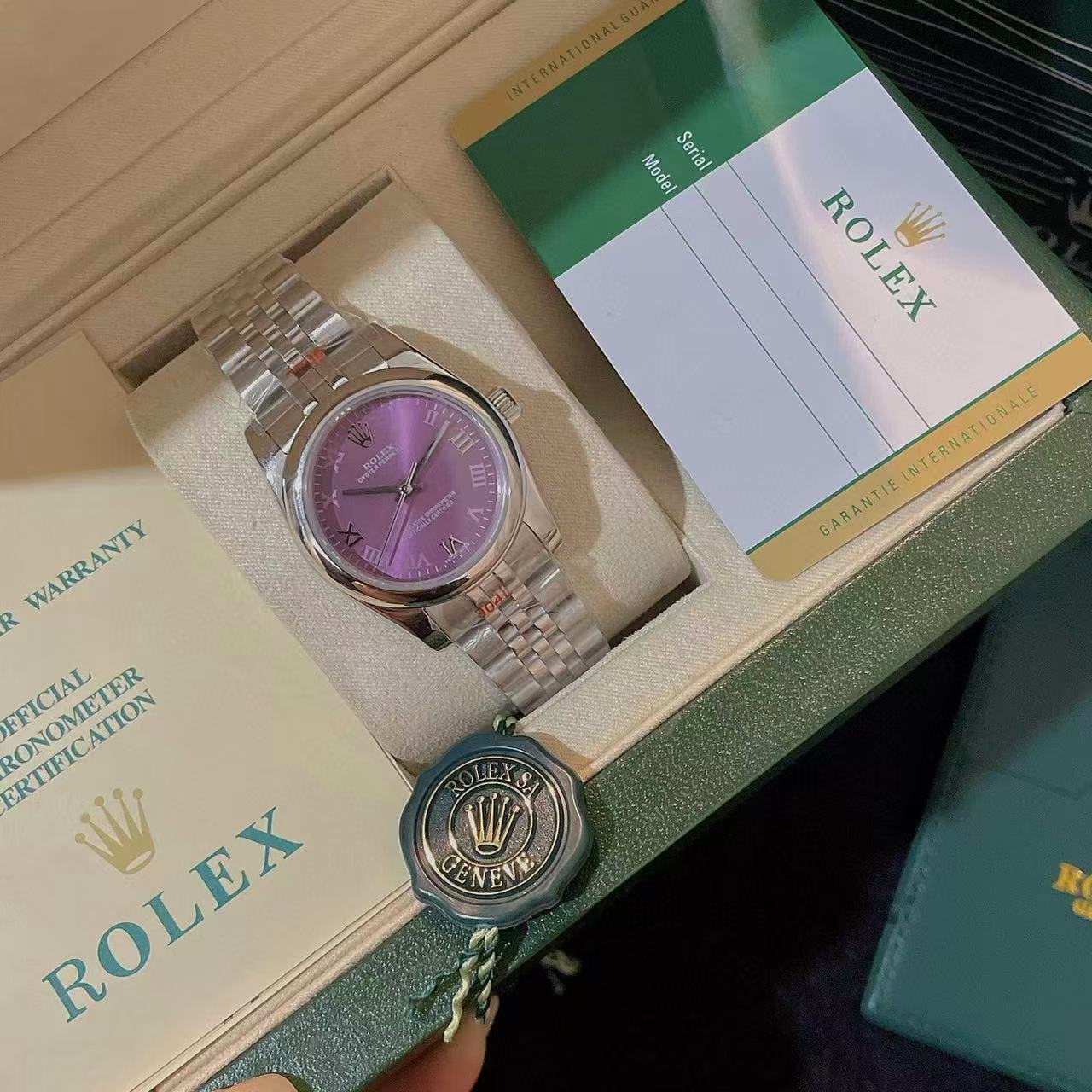 R0LEX 機械式レディースウォッチ【50％割引+送料無料】