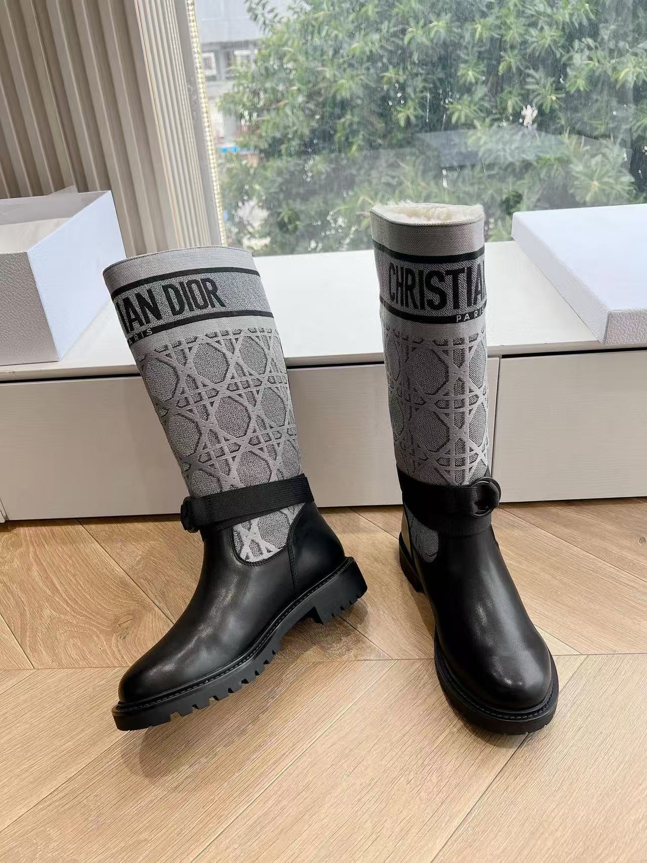 DIORの高品質秋冬用乗馬ブーツ【50％割引+送料無料】