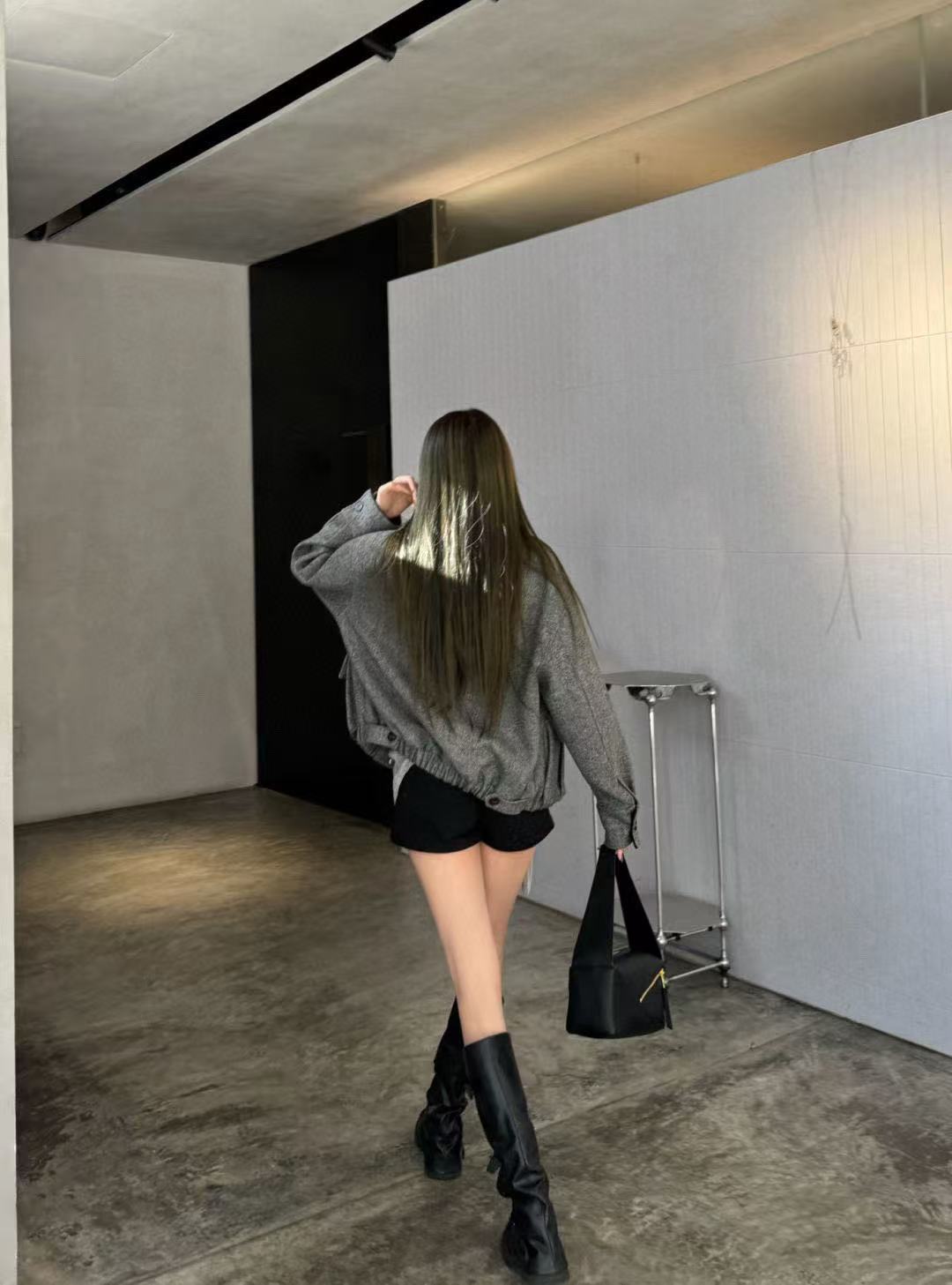 YSL コーデュロイ ラペル ツイード ジャケット【50％割引+送料無料】