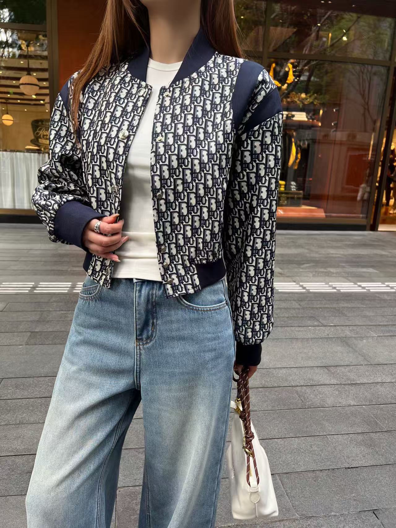 DIOR ジャカード ジャケット【50％割引+送料無料】