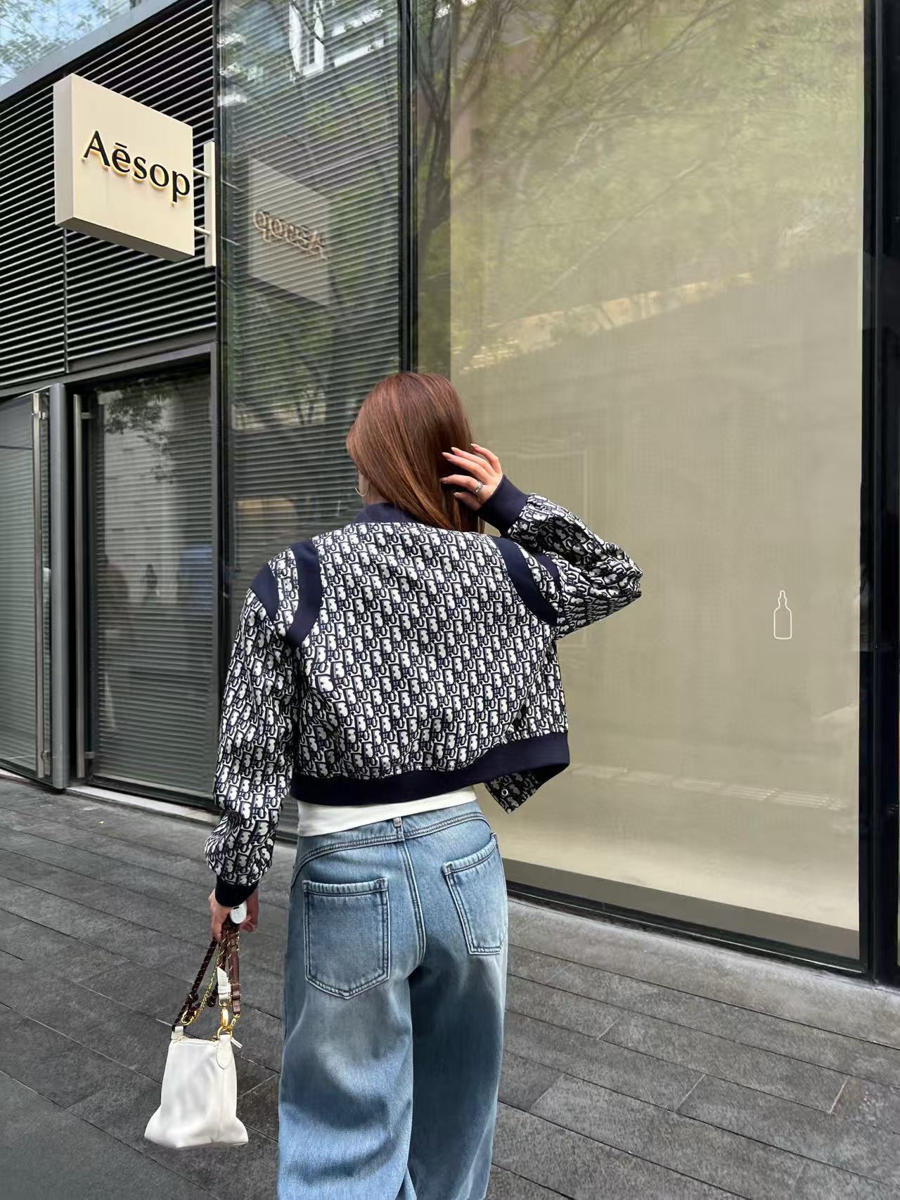 DIOR ジャカード ジャケット【50％割引+送料無料】