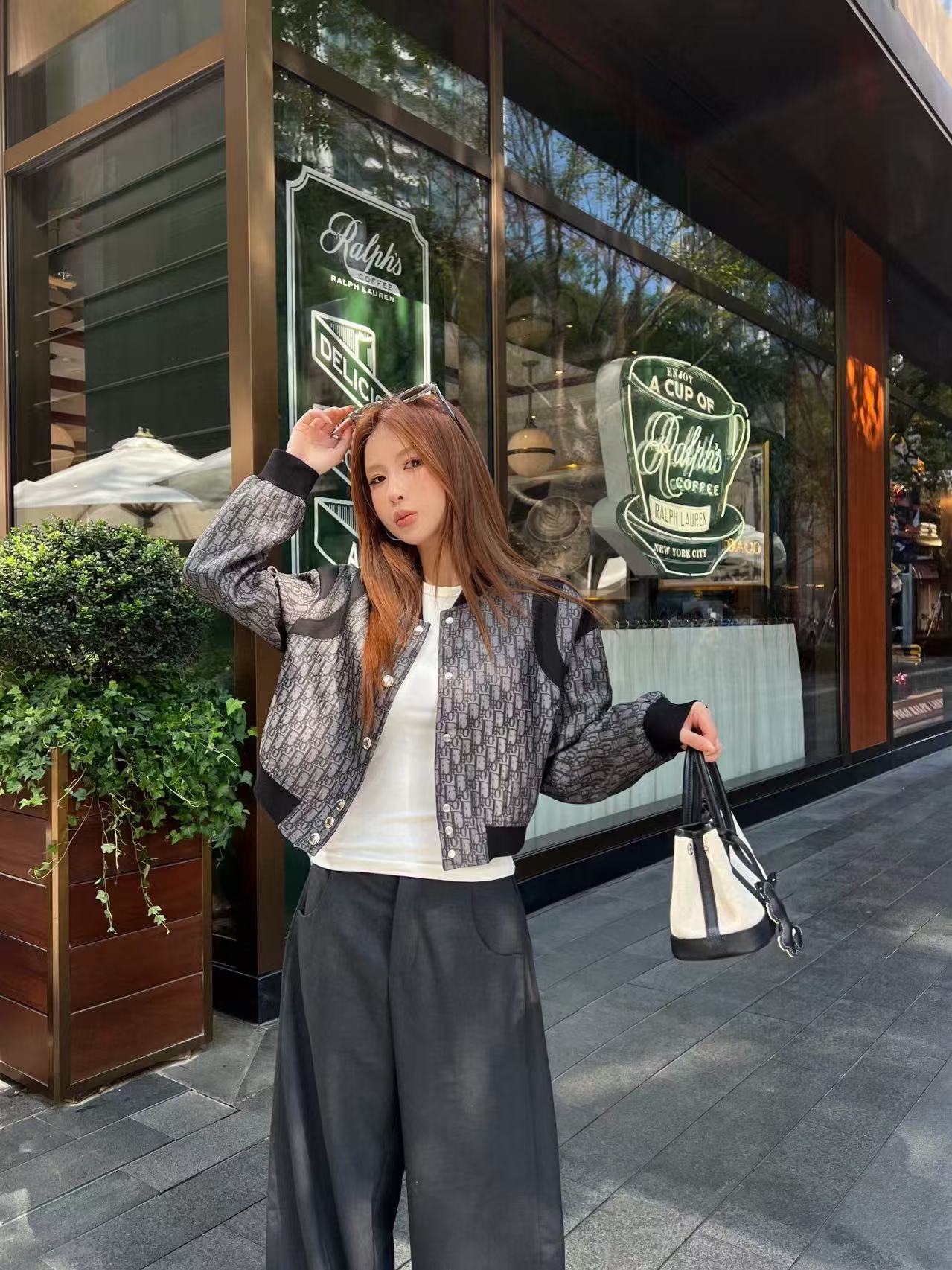 DI0R秋冬ジャカードジャケット【50％割引+送料無料】