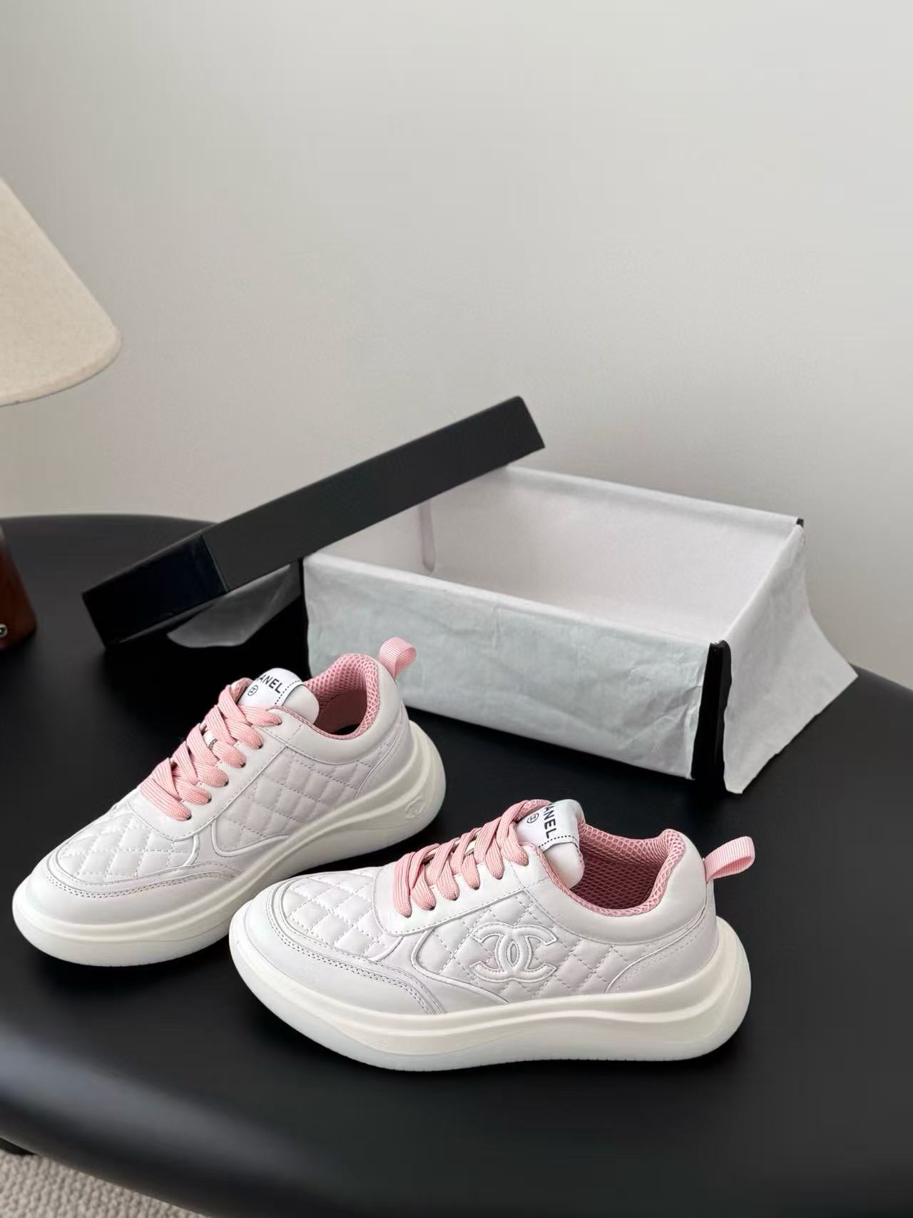 CHANE1 高品質ダブルCカジュアルシューズ【50％割引+送料無料】