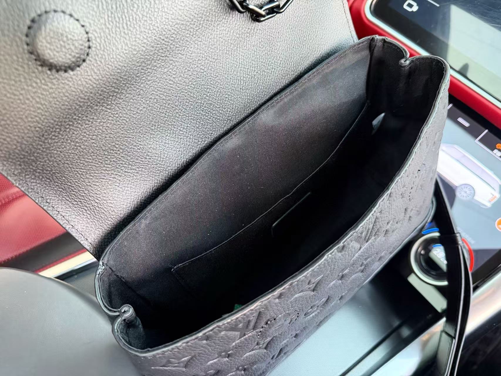 LVチェーンメンズショルダー/クロスボディバッグ【50％割引+送料無料】