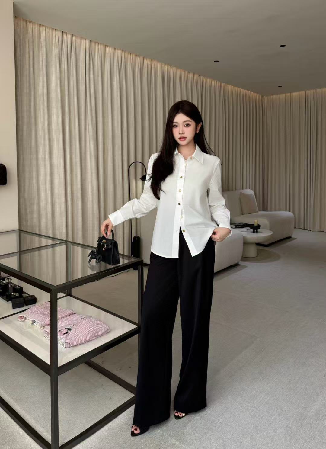 LVミニマリストデニムシャツ【50％割引+送料無料】