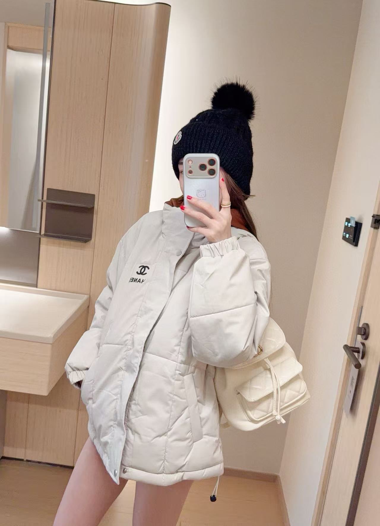 CHANE1 フード付きフリースジャケット【50％割引+送料無料】