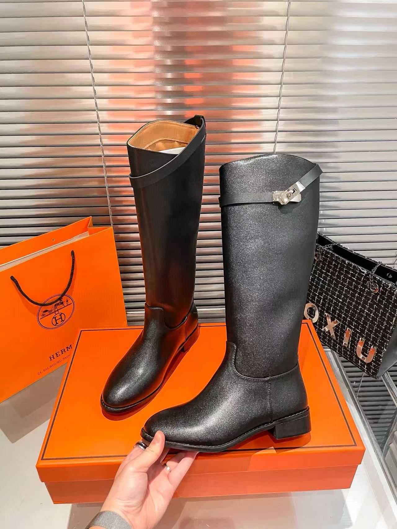 HERME5 ミニマリストニーハイブーツ【50％割引+送料無料】