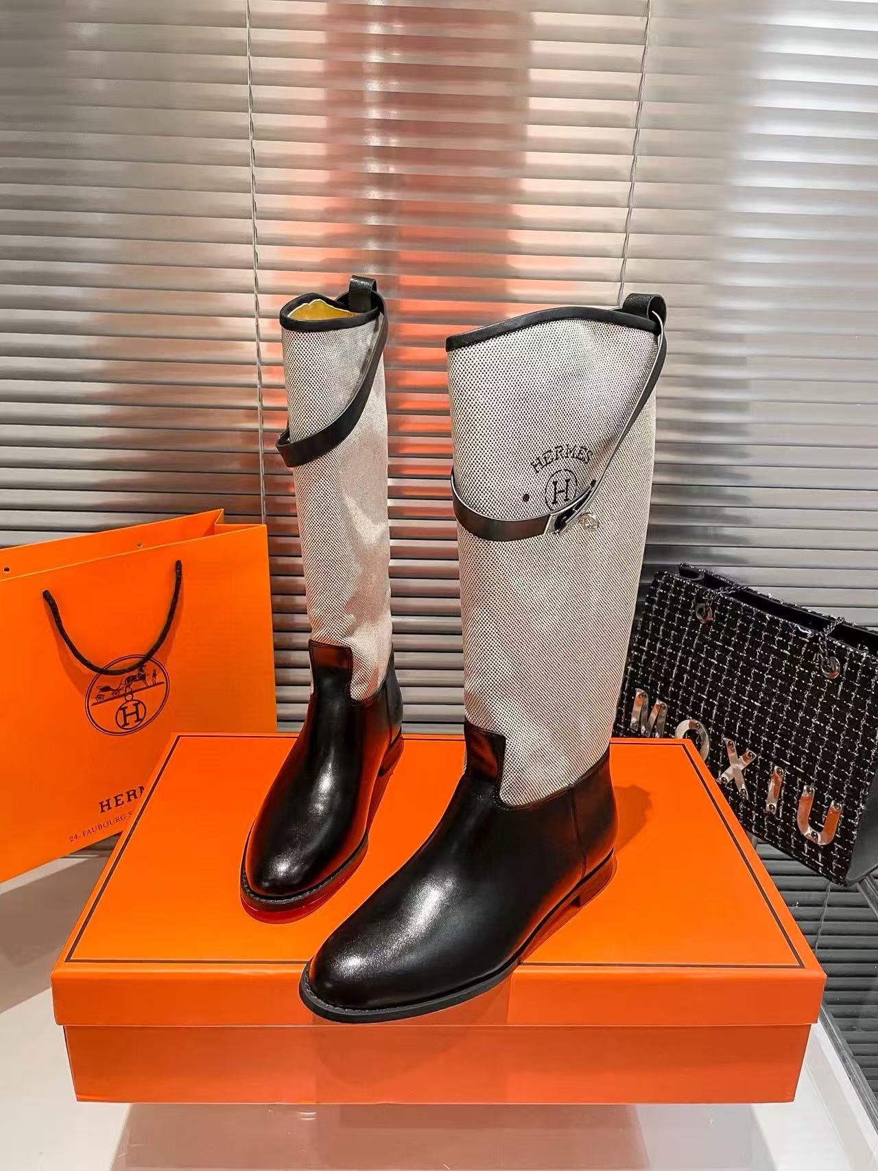 HERME5 ミニマリストニーハイブーツ【50％割引+送料無料】
