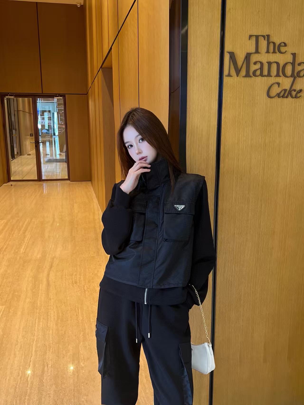 PR4DA ジップアップジャケット+カーゴパンツ ツーピースセット【50％割引+送料無料】