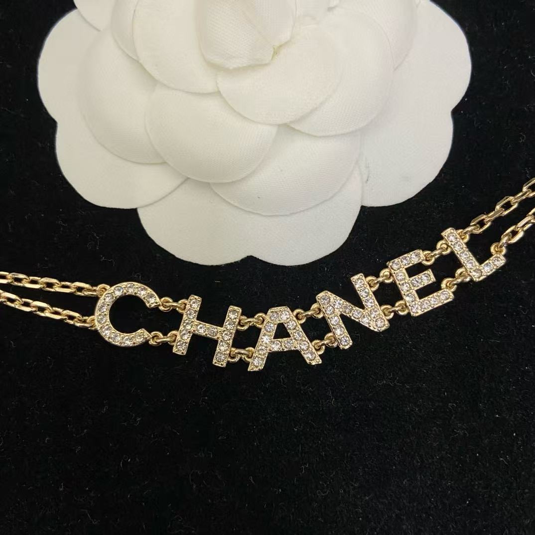 CHANE1レターダイヤモンドブレスレット【50％割引+送料無料】