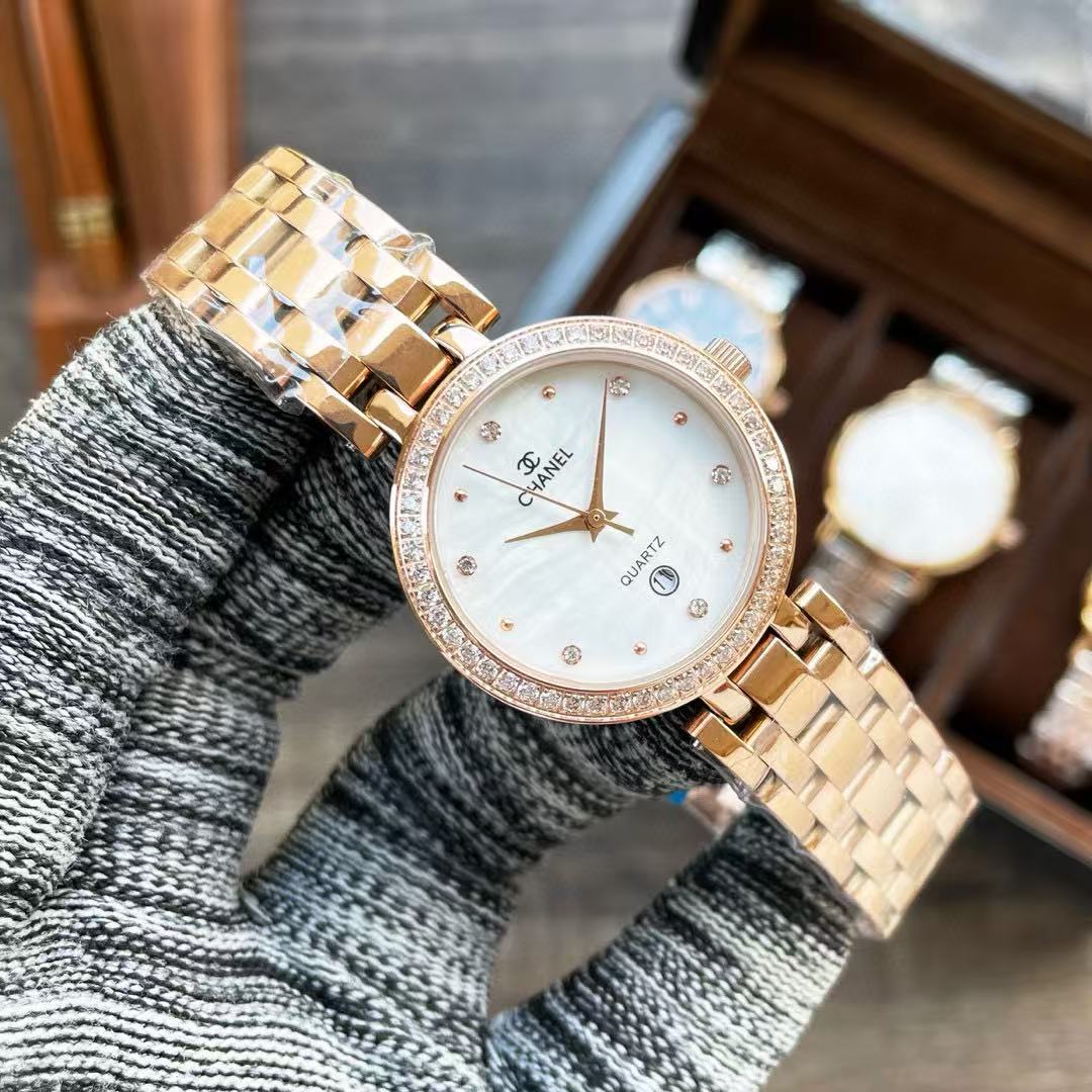 CHANE1 シンプル ステンレススチールバンド レディース腕時計【50％割引+送料無料】