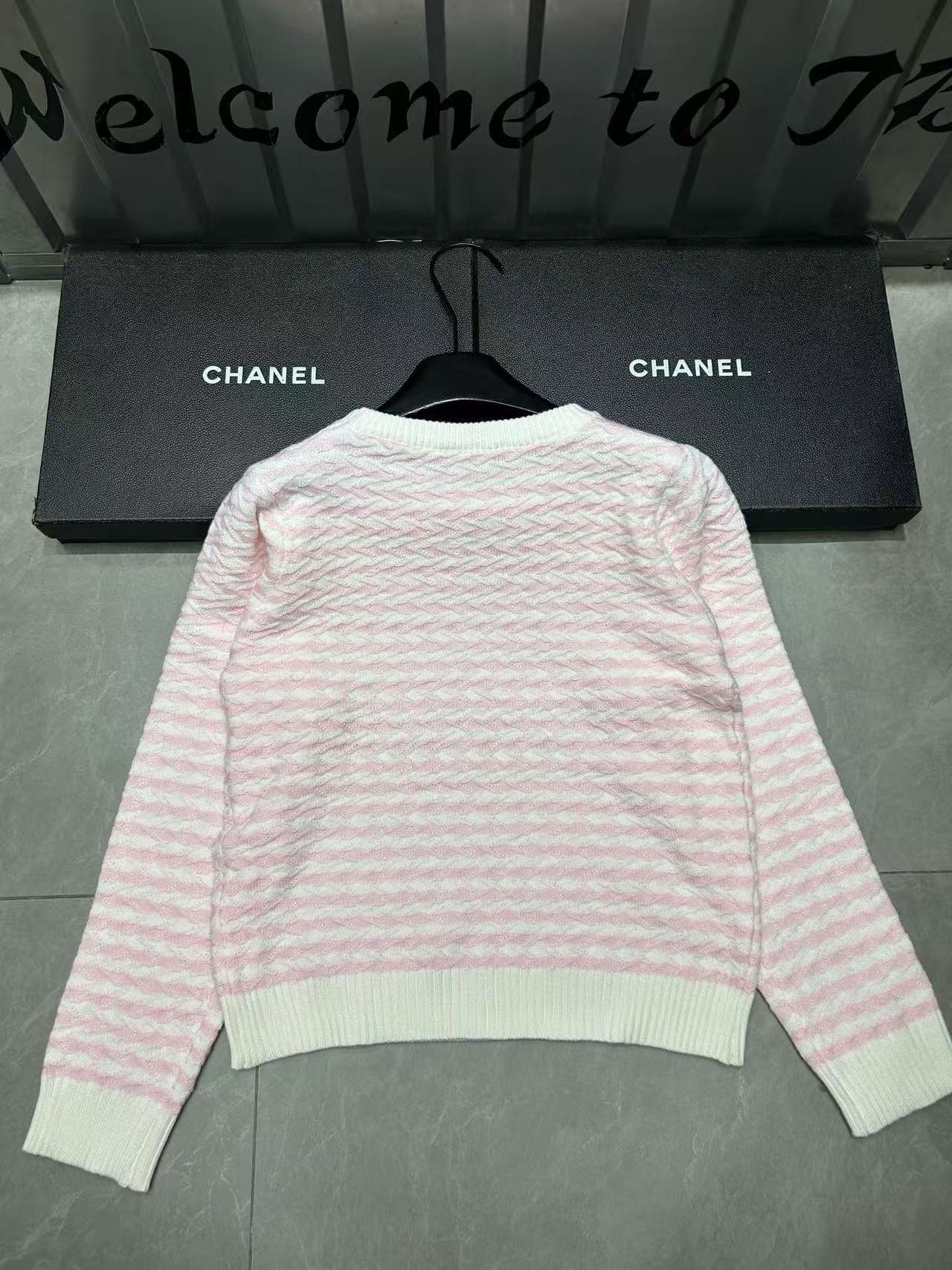 CHANE1 ダブルC パールセーター【50％割引+送料無料】