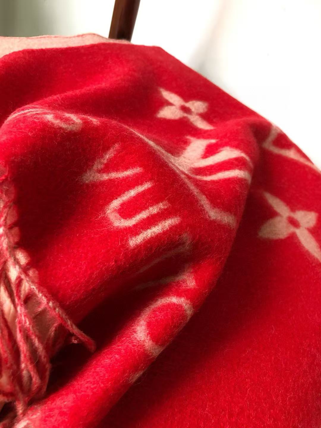 LV四つ葉のクローバータッセルカシミアスカーフ【50％割引+送料無料】