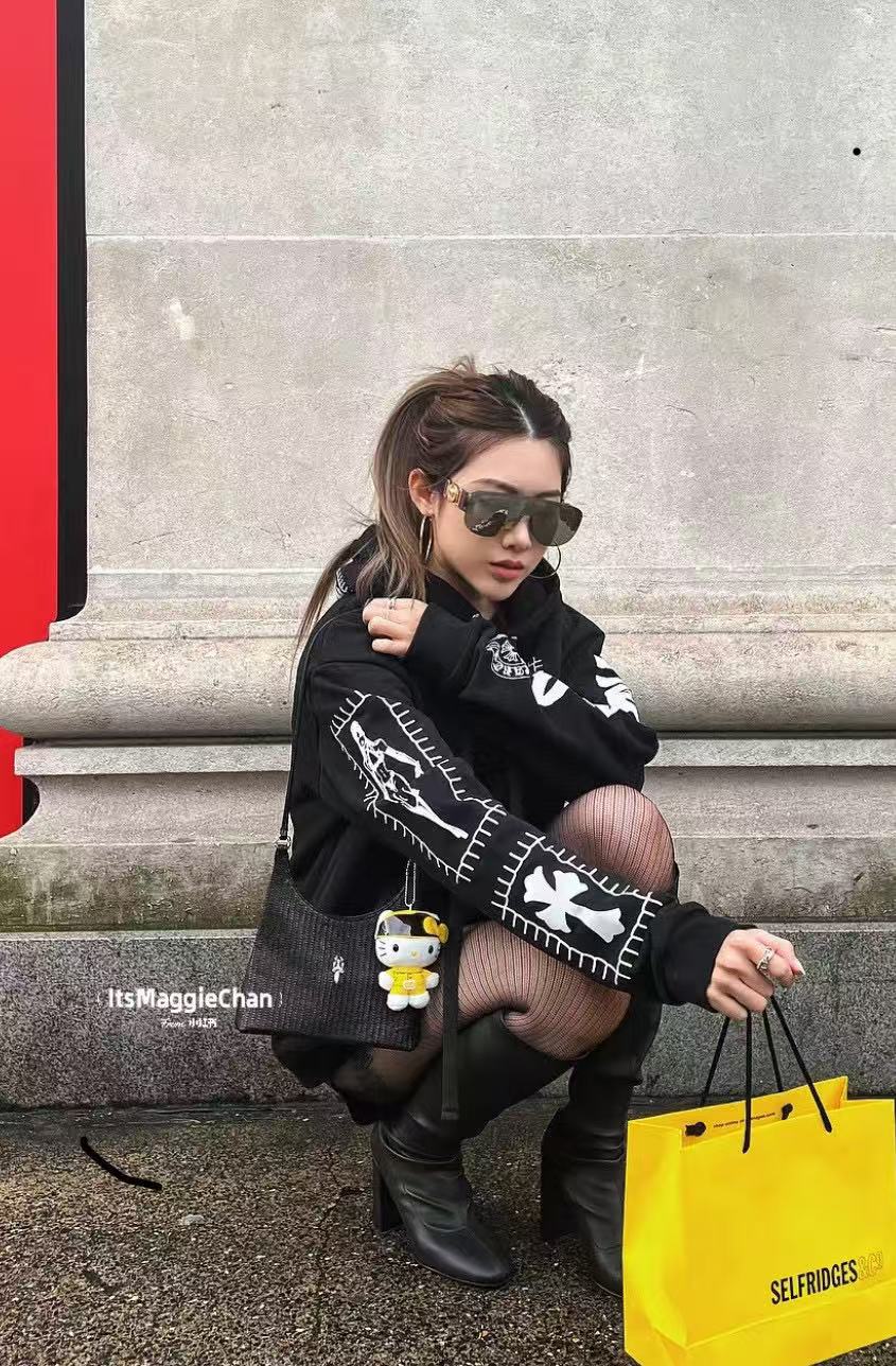 Chr0me Hearts フード付きフリースジャケット【50％割引+送料無料】