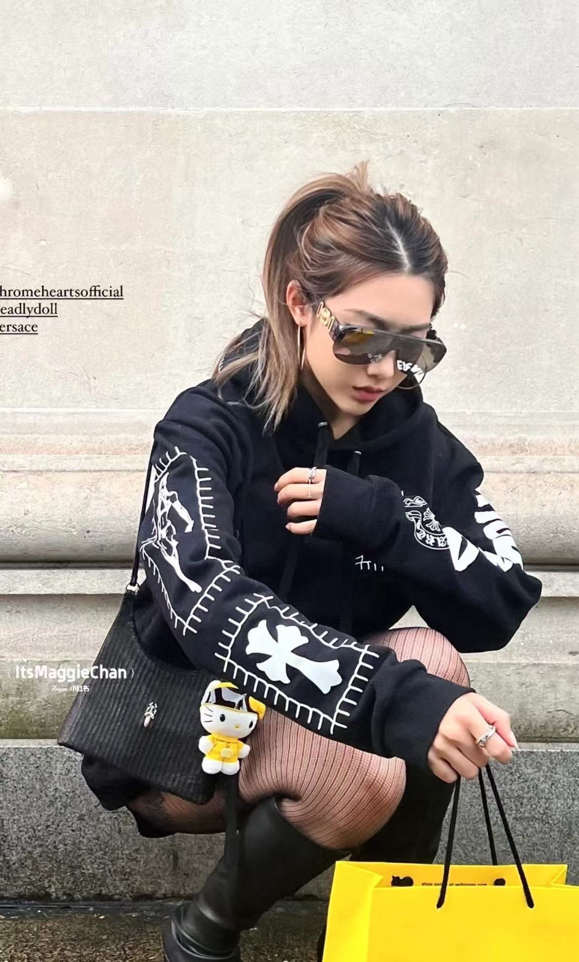 Chr0me Hearts フード付きフリースジャケット【50％割引+送料無料】