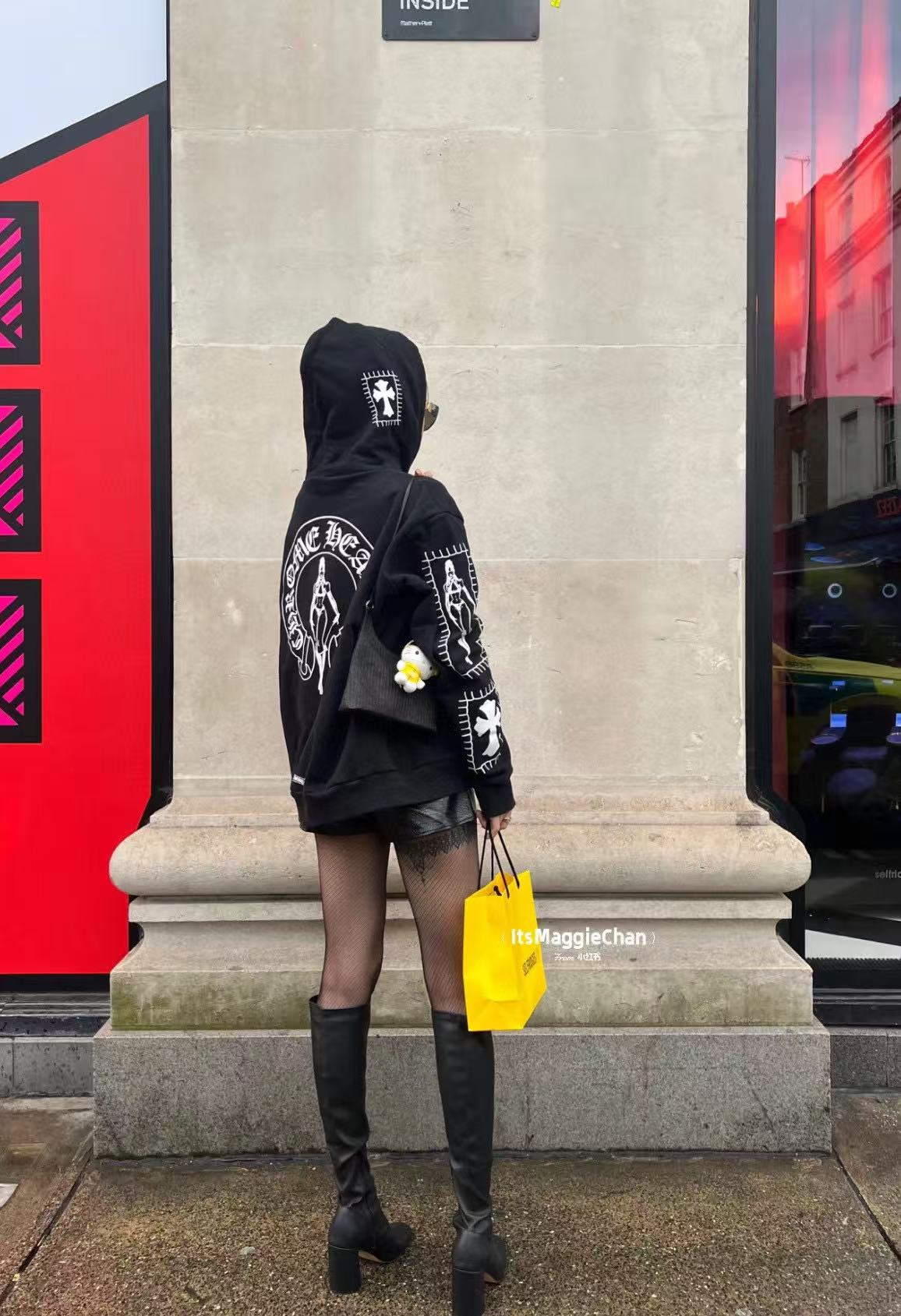 Chr0me Hearts フード付きフリースジャケット【50％割引+送料無料】