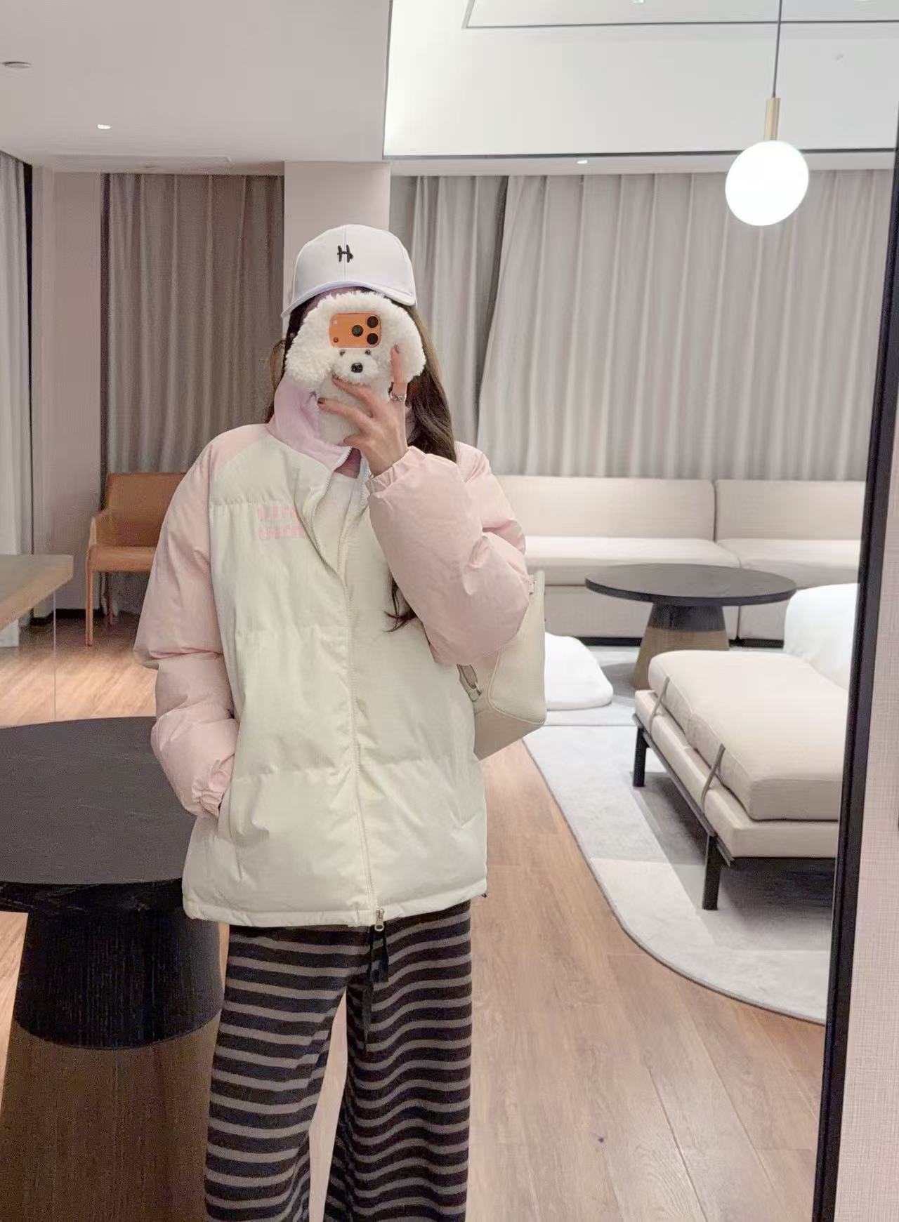 M1UM1U カラーブロック ミニマリスト ジャケット【50％割引+送料無料】